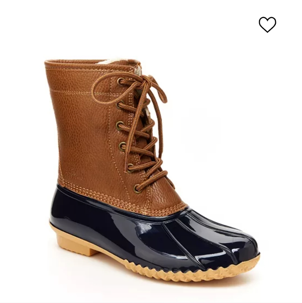 NWT JBU Women's Maplewood Water-Resistant Lace-up Boots